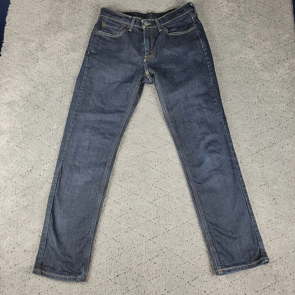 Levis 541 Jeans Mens 31x32 Blue Athletic Fit Taper Dark Wash Stretch Denim